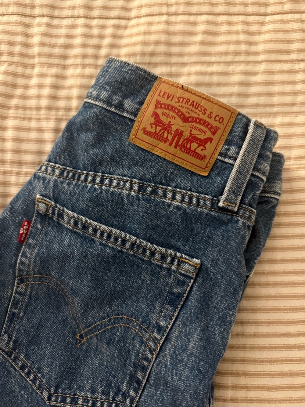 Levi's Women High-Waisted Mom Denim Shorts